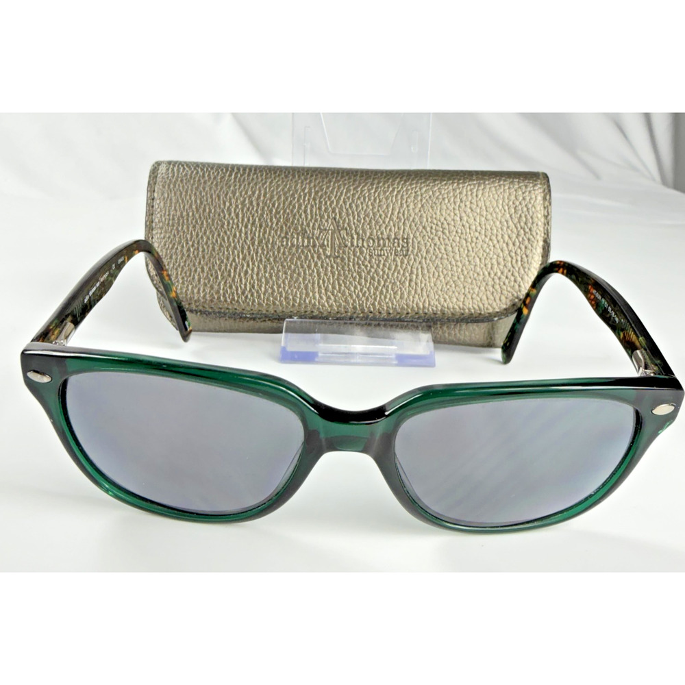 Adin Thomas AT-SUN 15 C1 Sunglasses Green Tortoise 53-18-140mm FRAMES ONLY